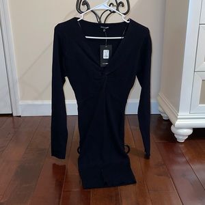 Black Fashion Nova Dress With Tag